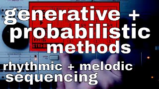 Machinedrum Trig Conditions Generative Sequencing via MIDI Loopback [upl. by Brittaney819]