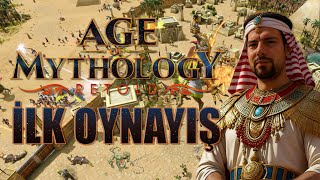 AGE OF MYTHOLOGY RETOLD İlk Oynayış  22 YIL Sonra İlk Defa YEPYENİ  AoM Retold [upl. by Cissej]