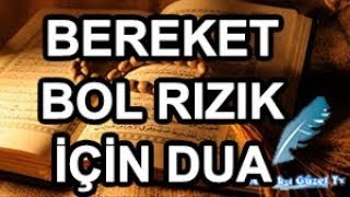 Bereket Bol Rızık Ve İşsizlikten Kurtulmak İçin Zenginlik Duası Olana Kadar Okunmalı [upl. by Drawd]