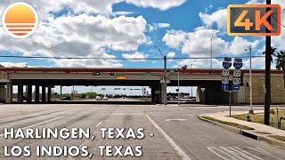 Harlingen Texas to Los Indios Texas Drive with me [upl. by Idnis]