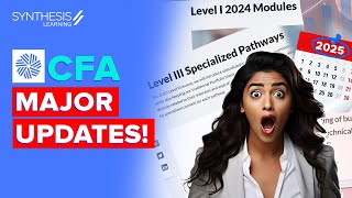 CFA Major Updates 20242025 Everything You Need to Know CFAExamUpdates CFAProgramChanges [upl. by Dreeda]