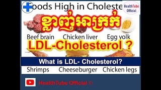 ខ្លាញ់អាក្រក់ LDLCholesterol ​ l What is LDL Cholesterol l ចំណេះដឹងសុខភាព l HealthTube Official [upl. by Andrews]