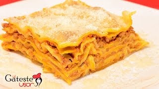 Reteta de Lasagna Bolognese [upl. by Kihtrak]