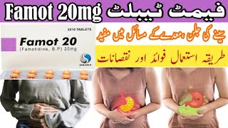 Famot 20mg Tablet UsesBenefitsDosageSide Effects [upl. by Pierette]