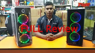 SAFEWAY MTG1921 amp White ATX Case GameMax G510 RGB BD FULL Review [upl. by Lleret868]