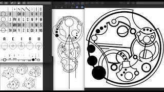 How to read quotlets have more adventuresquot in gallifreyan [upl. by Zsamot841]