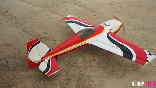 Extra 300 Pilot RC Plane Gasoline Engine 35cc Stunt Flight [upl. by Raasch162]