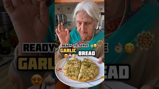 TASTYTASTY GARLIC BREAD👌🏼😋with दादी 🧄🍞 Easy and Tasty Recipeshorts garlicbread viral [upl. by Steve275]