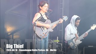 Big Thief  Words  20240810  Copenhagen Valby Parken DK [upl. by Brookes609]