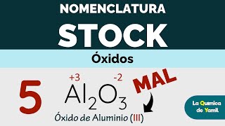 Cómo nombrar un Óxido en la NOMENCLATURA STOCK  Ejercicios de práctica [upl. by Laeira500]