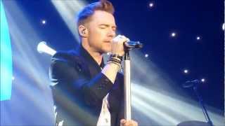 Ronan Keating Fires Tour Live in Birmingham 25th January 2013 PART 1 [upl. by Enelak]