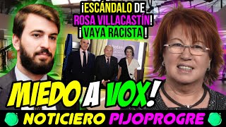 💥TERRIBLE INSULTO A VOX Y LA CHARO VILLACASTÍN LLORIQUEA POR GIORGIA MELONI CON UN TUIT RACISTA [upl. by Olive]