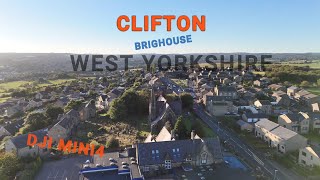 clifton brighouse village westyorkshire brighouse djimini4pro [upl. by Ahtekal]