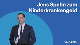 Jens Spahn zum Kinderkrankengeld [upl. by Proulx]