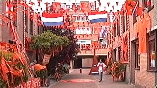 Oranjestraat in Den Haag WK voetbal jaren’90 [upl. by Reggis870]