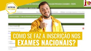 Como se faz a Inscrição nos Exames Nacionais 2024 [upl. by Anertak]