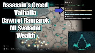 Assassins Creed Valhalla Dawn of Ragnarok Svaladal Wealth Guide [upl. by Eirac221]