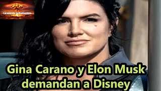 La demanda de Gina Carano y Elon Musk a Disney por despido de Star Wars The Mandalorian [upl. by Malony]