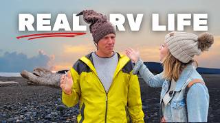 Real RV Living in Alaska… Not What You Think [upl. by Korwin616]