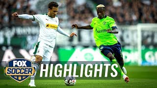 Monchengladbach vs Schalke 04  201819 Bundesliga Highlights [upl. by Mehitable]