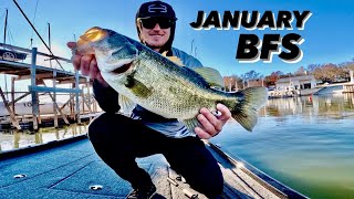 Small Baits SLAY January Texas Bass Fort Worth BFS Angling [upl. by Ainegul]