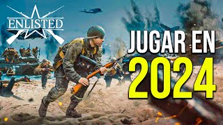 ¿VALE la Pena jugar Enlisted en 2024 [upl. by Nosnek]