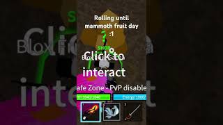 what will I get in next roll bloxfruits mammothfruit roblox kitsune icefruit phonk [upl. by Honebein]