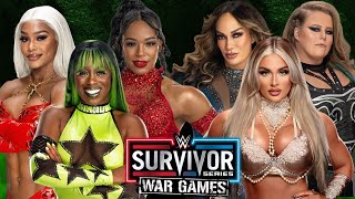 WWE Survivor Series Naomi Bianca amp Jade Vs Nia Tiffany amp Piper WWESurvivorSeries WWE2K24 [upl. by Aneladdam965]