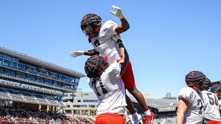 Cincinnati Bearcats compete in 2024 Spring Game as preparation for upcoming campaign continues [upl. by Arocahs]