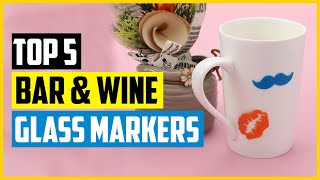 Top 5 Best Bar And Wine Glass Markers of 2024 [upl. by Ordnazil765]