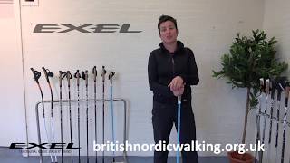 HOW TO GUIDE Choosing the Correct Nordic Walking Pole Size [upl. by Etti]