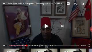 Canaanland Moors Taharka Bey Exposed Ad Sense Moors w Naturalized Moslem Son [upl. by Infeld]