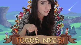 TODOS NPCs Terraria 141  Guia completo [upl. by Finella]