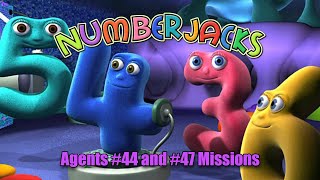 NUMBERJACKS  Agents 44 and 47 Missions [upl. by Whitby]