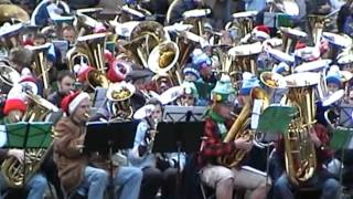 2009 Tuba Christmas  Denver  Jingle Bells [upl. by Enwad]