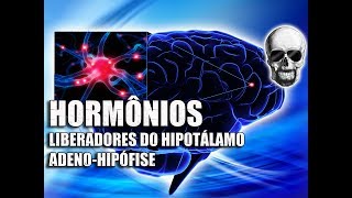 Hormônios Liberadores Hipotálamo e Hipófise  Sistema Endócrino  Anatomia Humana  Vídeo Aula 158 [upl. by Hamlani]