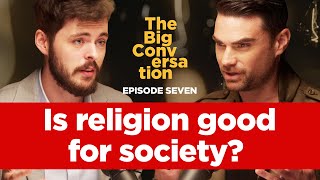 Ben Shapiro vs Alex OConnor • Is religion good for society [upl. by Ebocaj705]