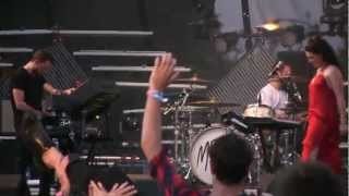 M83 quotMidnight Cityquot AMAZING LIVE VERSION 1080p HD Live at Lollapalooza 832012 [upl. by Berard]