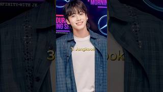 Top 10 Kpop Idols with their beautiful smile trending jungkook shorts [upl. by Ainirtak]