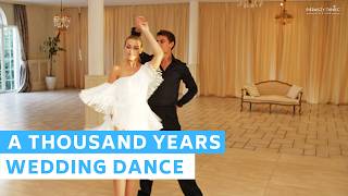 A Thousand Years  Christina Perri  Wedding Dance Choreography  Viennese Waltz  First Dance [upl. by Ahsimet]