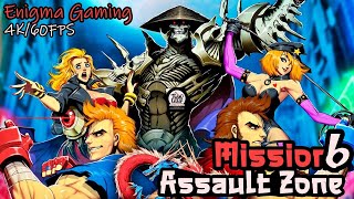 Double Dragon Neon HD Part 6 quotAssault Zonequot Gameplay Full Game Walkthrough quot4K60FPSquot [upl. by Thomasa]