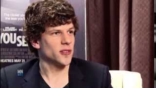 Awkward Jesse Eisenberg Interview for quotNow You See Mequot [upl. by Leigh]