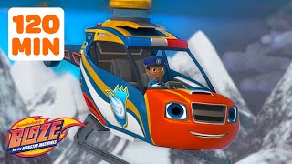 120 MINUTES of Blazes BEST Transformation Rescues 🚁 w AJ  Blaze and the Monster Machines [upl. by Ladd613]