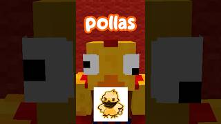 Mi Nuevo Ejercito de Pollos 😱💀 Minecraft Short [upl. by Simsar]