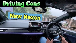 2023 New Tata Nexon Honest Drive Review 🔥 Nexon Driving Cons [upl. by Rowena]