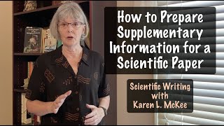 How to Prepare Supplementary Information for a Scientific Paper [upl. by Philippe371]