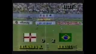 Josimar Gol na copa de 1986 Brasil 3x0 Irlanda do Norte Narração Luciano do Valle [upl. by Calie208]