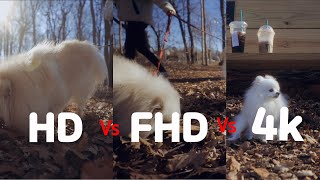 4k vs FHD vs HD 이 영상으로 종결해 볼게요 [upl. by Towny]