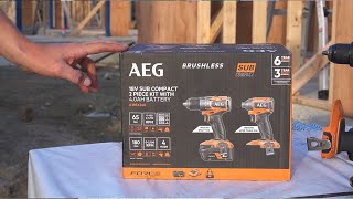 AEG Subcompact Unboxing and Review [upl. by Aerdied]