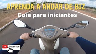 Aprenda a andar de biz GUIA PARA INICIANTES vídeo detalhado [upl. by Pearla72]